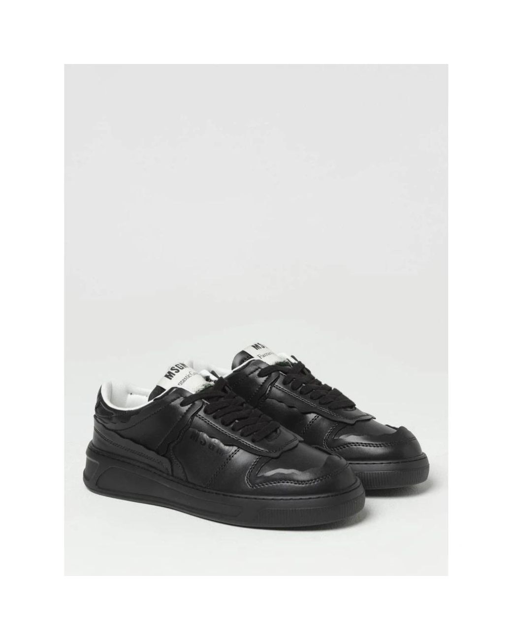 MSGM Black Sneakers for men