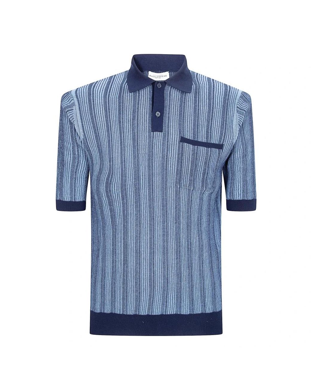 Ballantyne Blue Polo Shirts for men