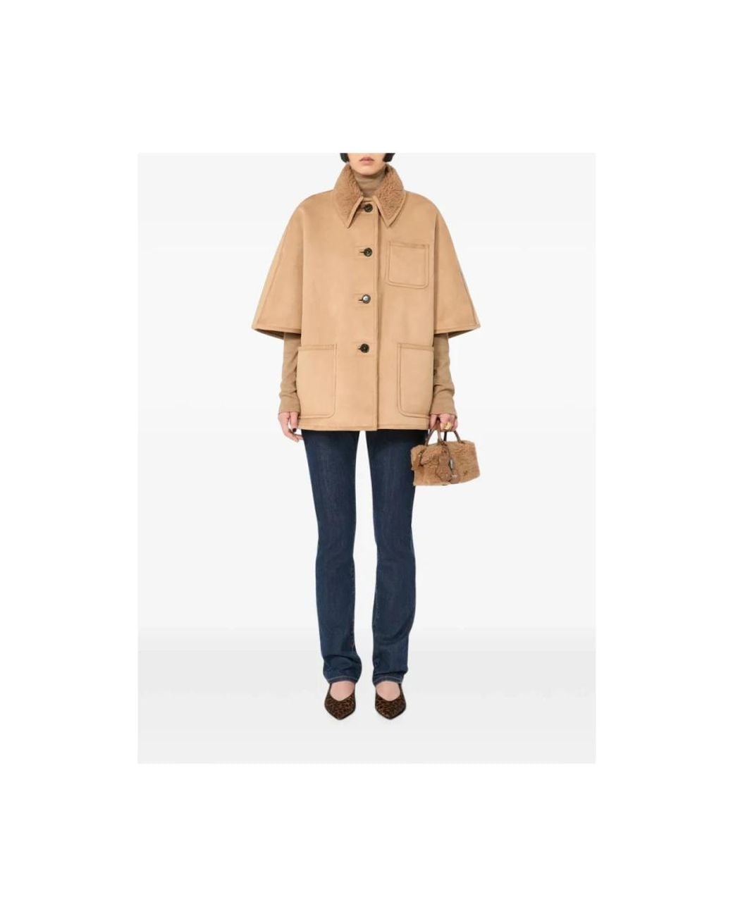 Max Mara Brown Neutrals Tote Bags