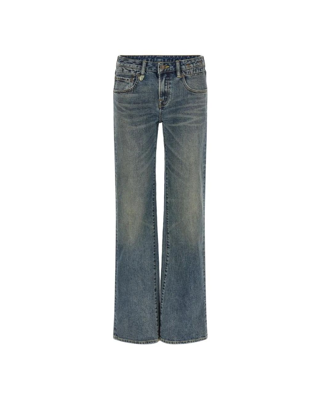 R13 Blue Bootcut Jeans