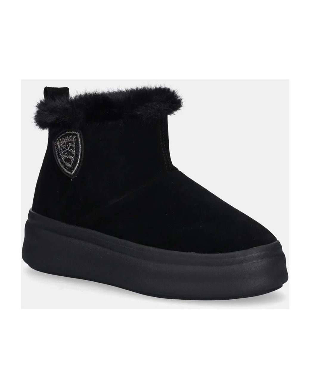 Winter Boots Blauer de color Black