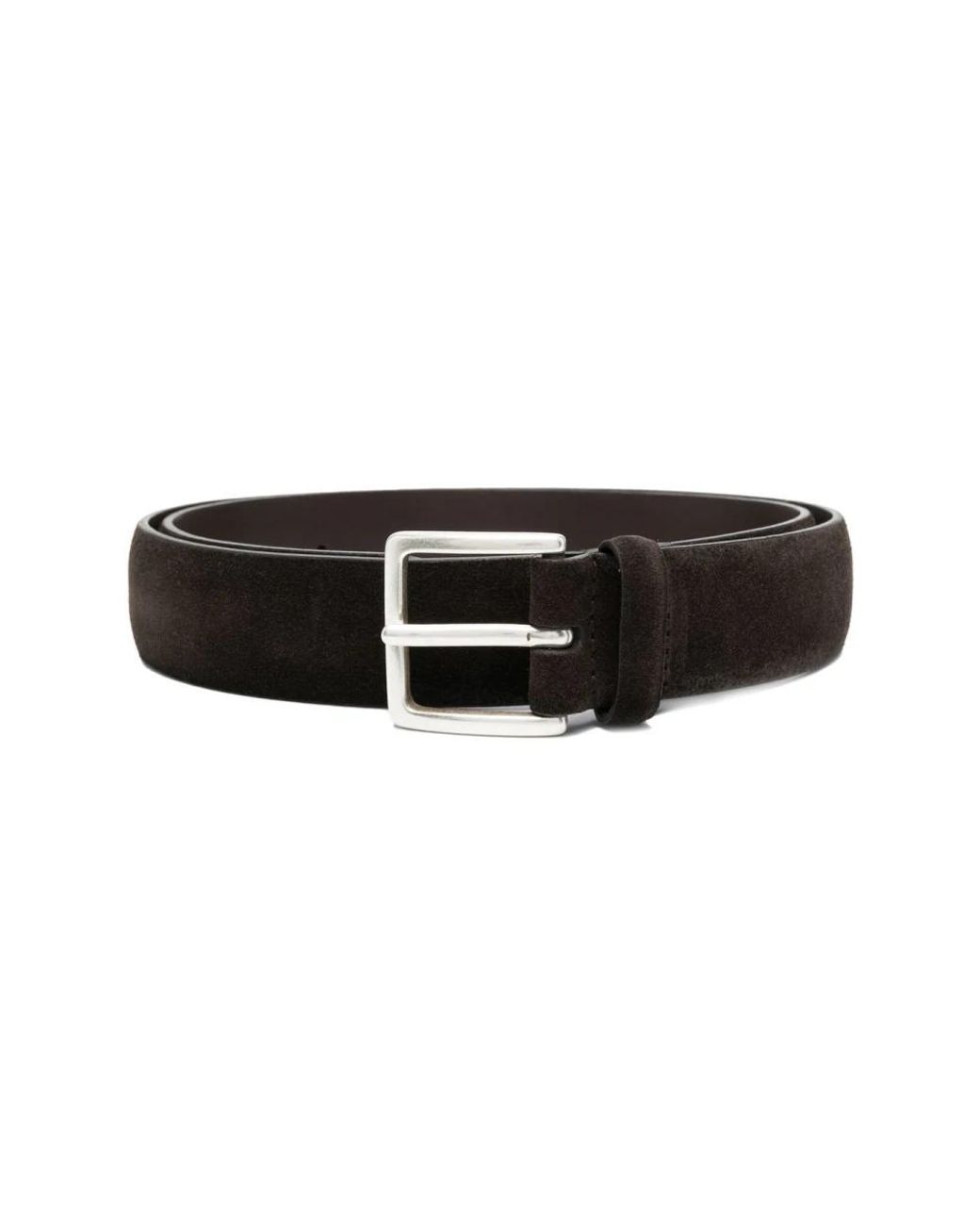 Orciani Accessoires ,Bruin ,Leer Cloudy Belt in het Black voor heren
