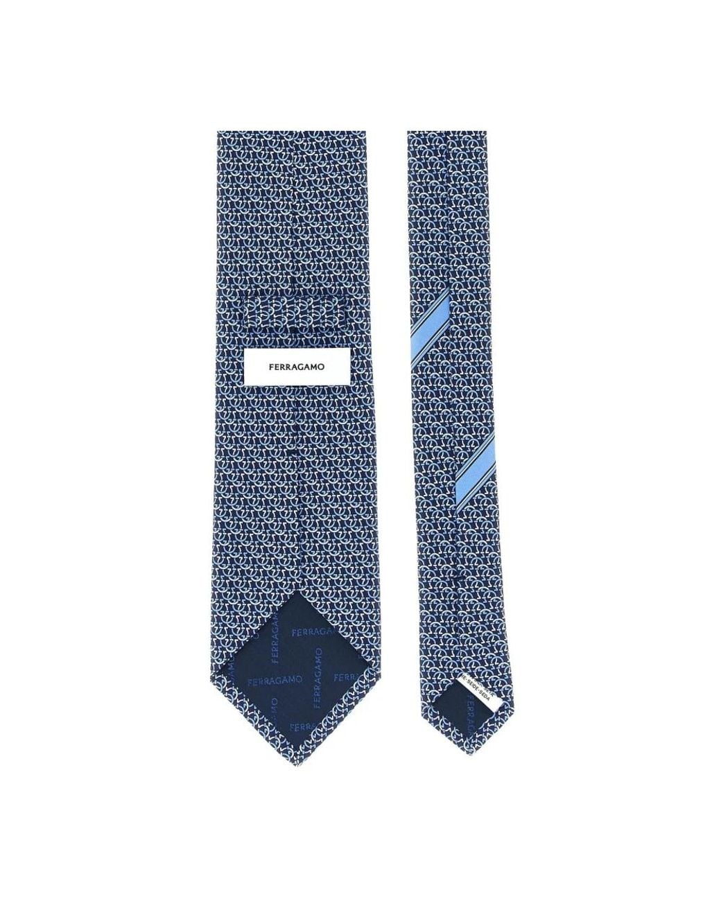 Ties di Ferragamo in Blue da Uomo