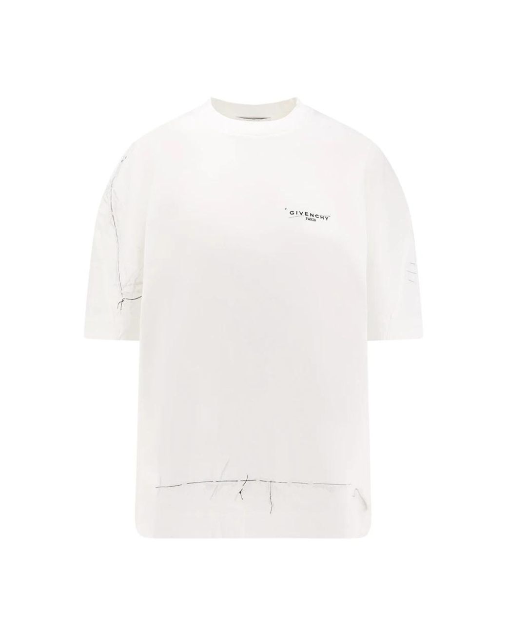 Givenchy White T-Shirts