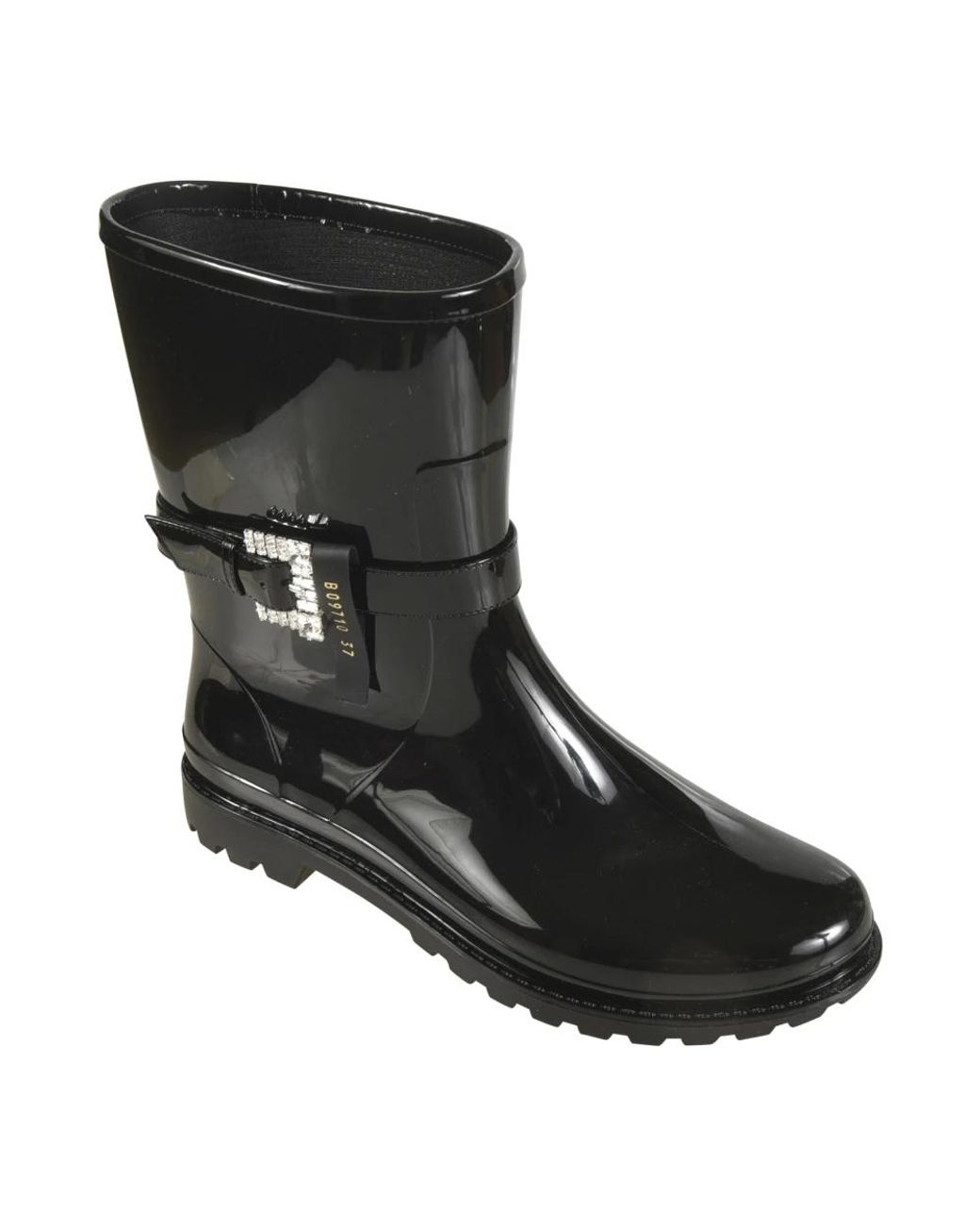 Sergio Rossi Black Ankle Boots