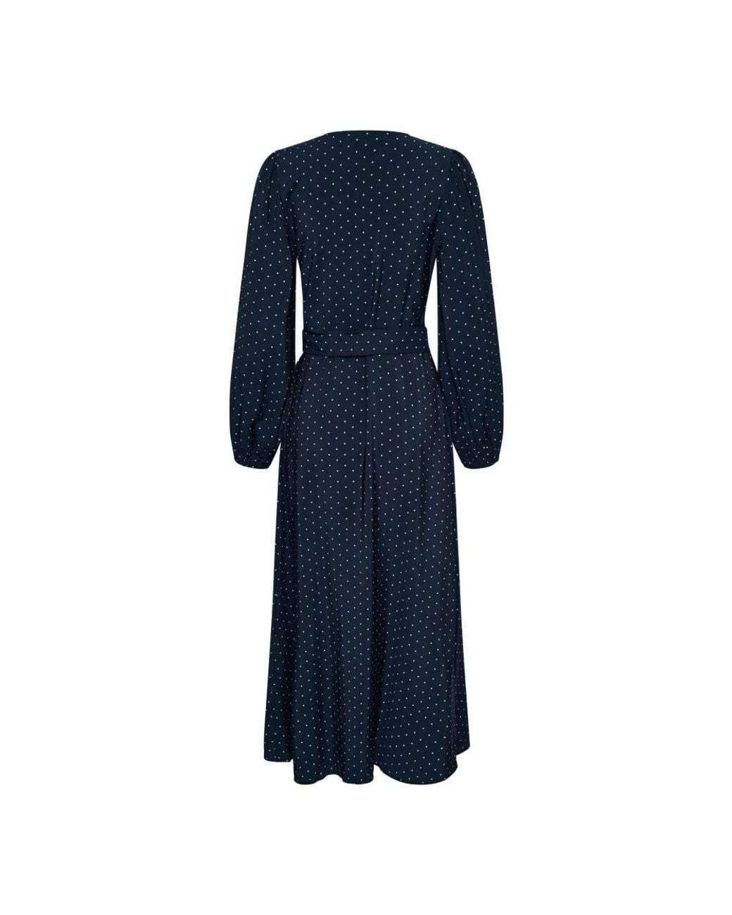 Wrap Dresses Kaffe en coloris Blue