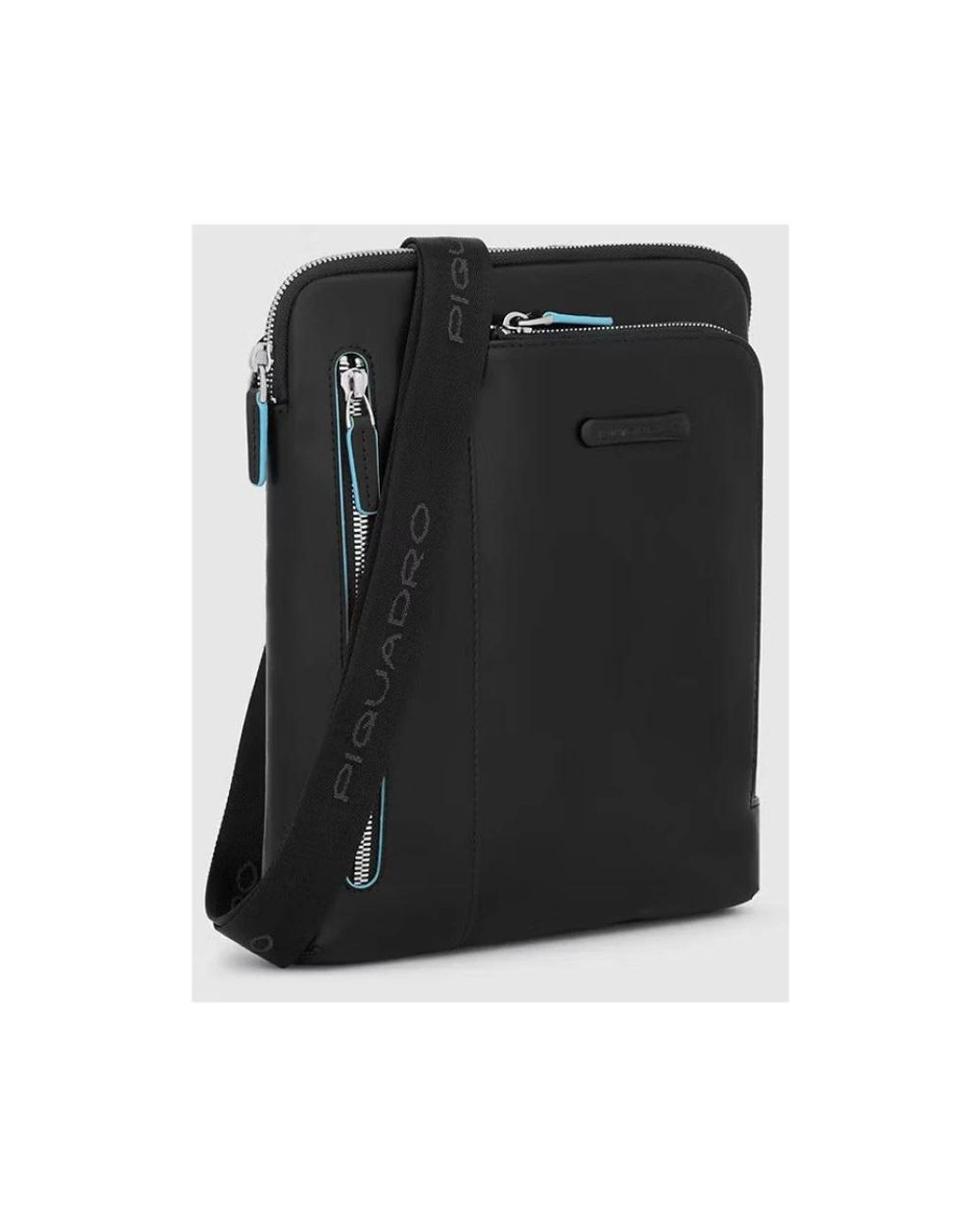 Piquadro Black Cross Body Messenger for men