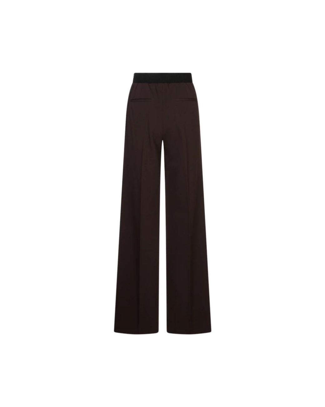 Agnona Brown Wide Trousers
