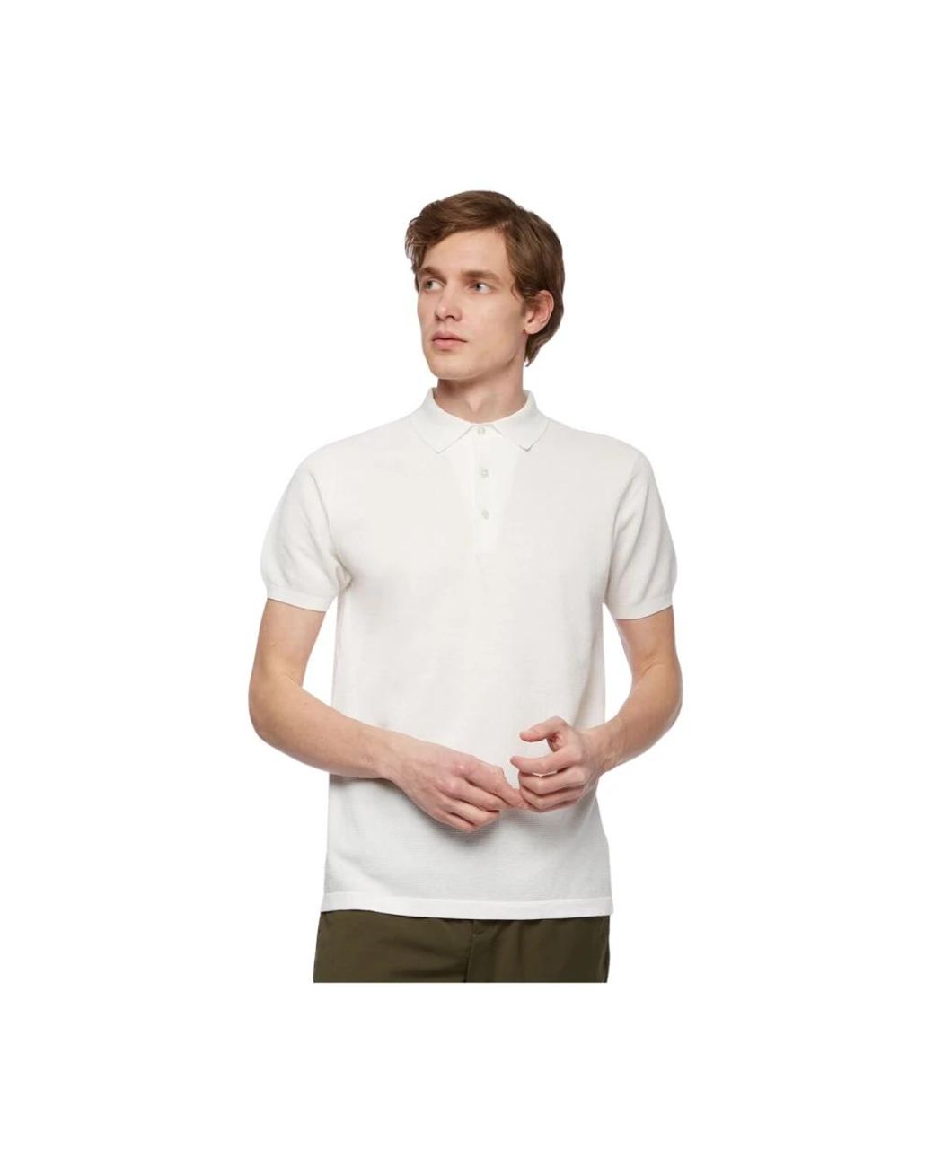 Brooks Brothers White Polo Shirts for men