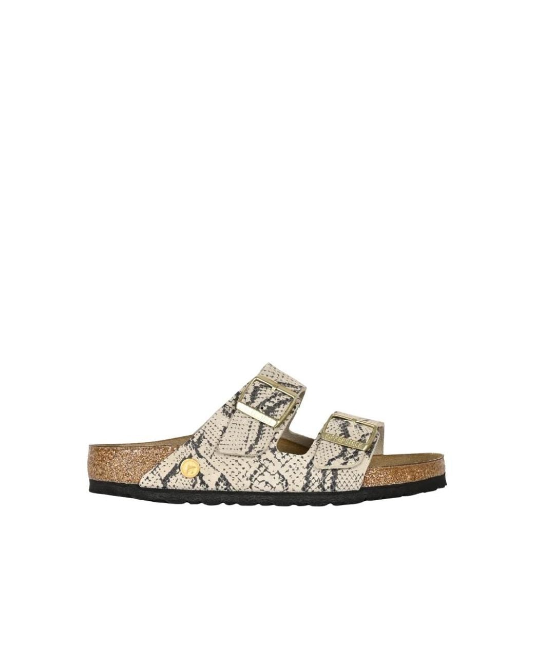 Birkenstock Natural Flat Sandals