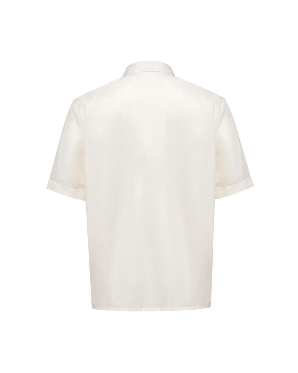 Dior White Short Sleeve Shirts for men