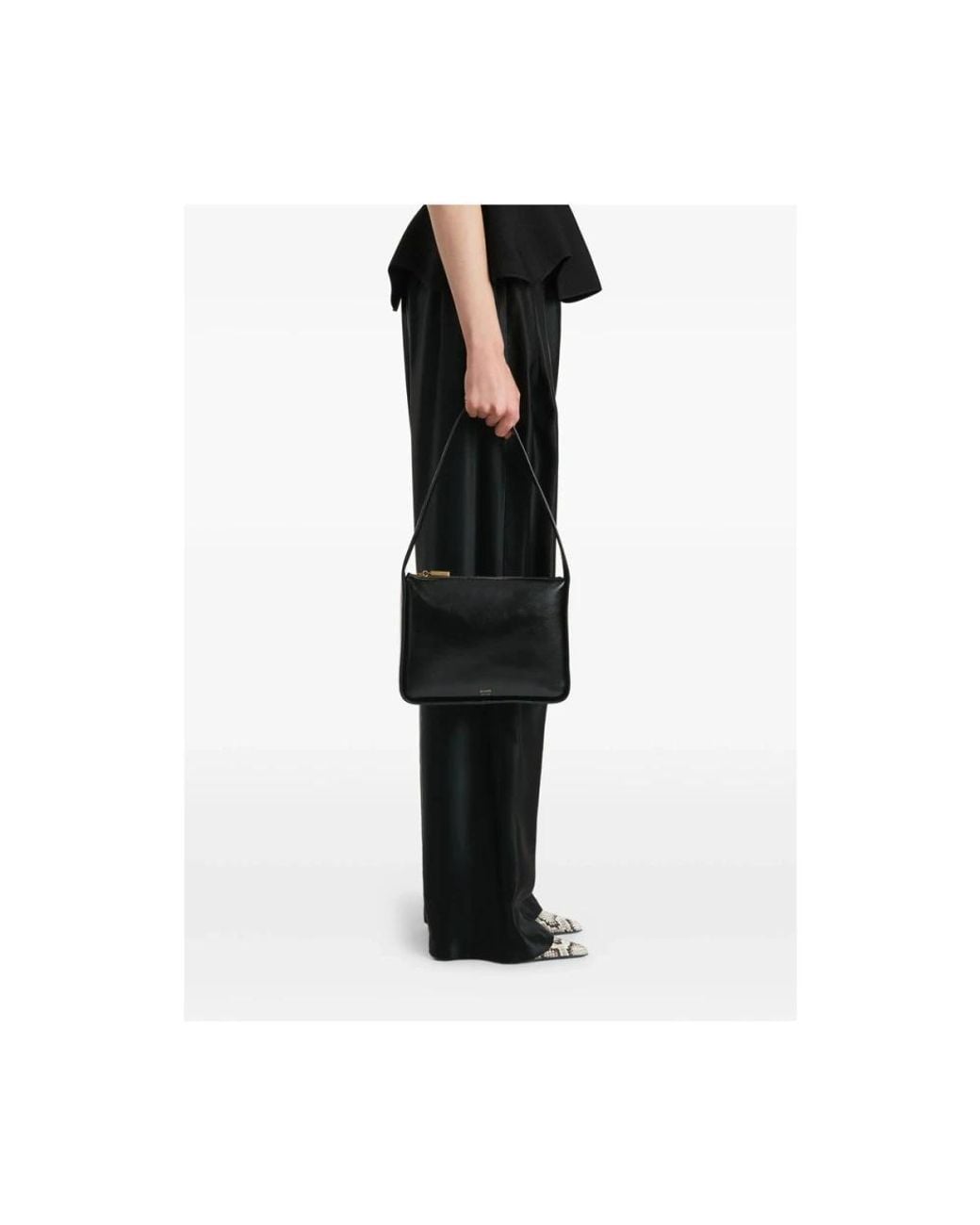 Khaite Black Shoulder Bag Calfskin