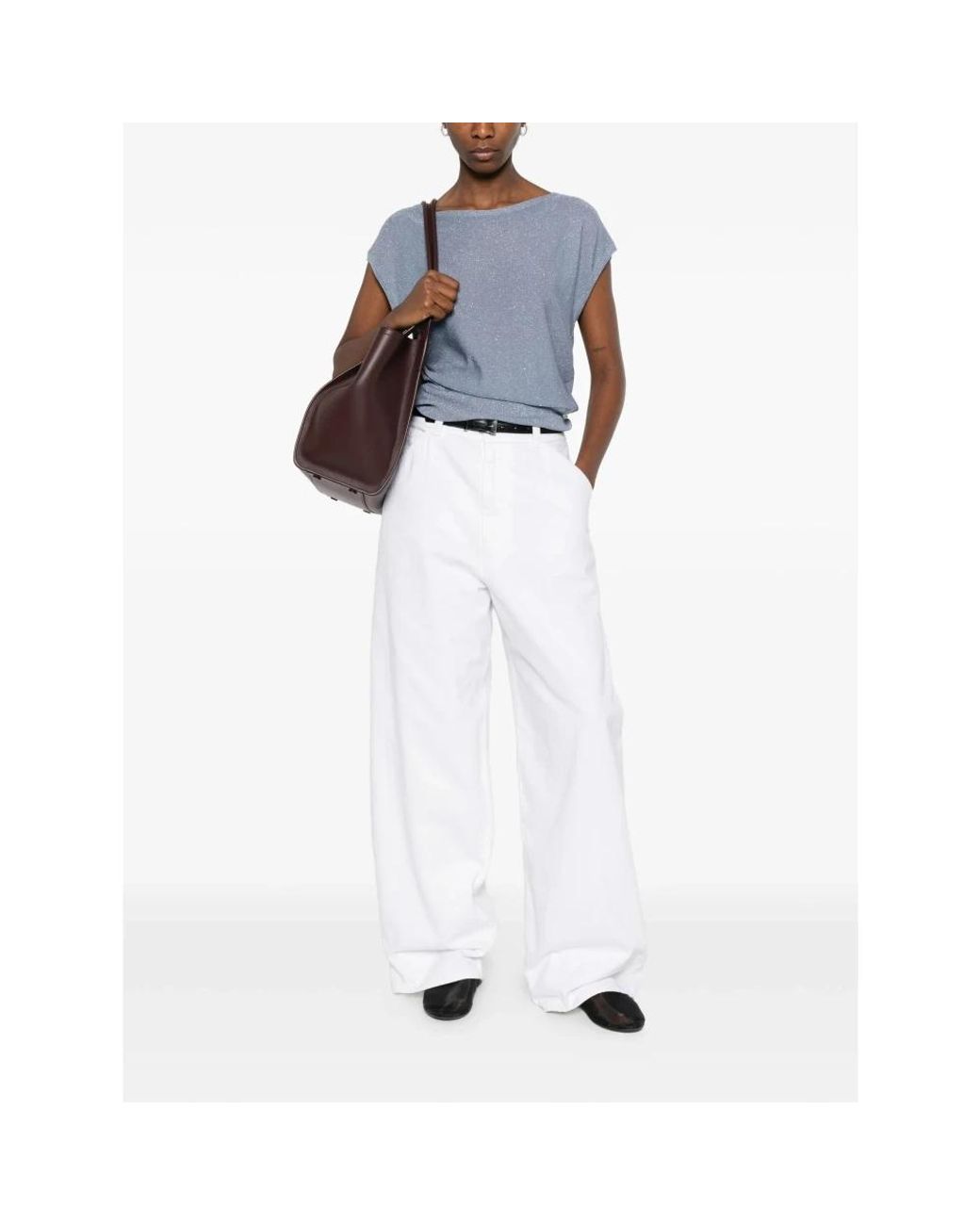 Herno Blue Round-Neck Knitwear