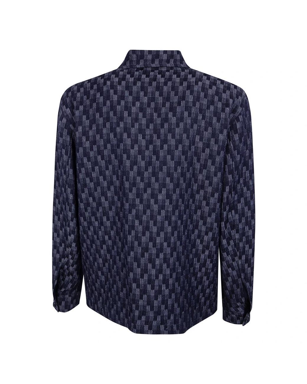 Casual Shirts Tagliatore de hombre de color Blue