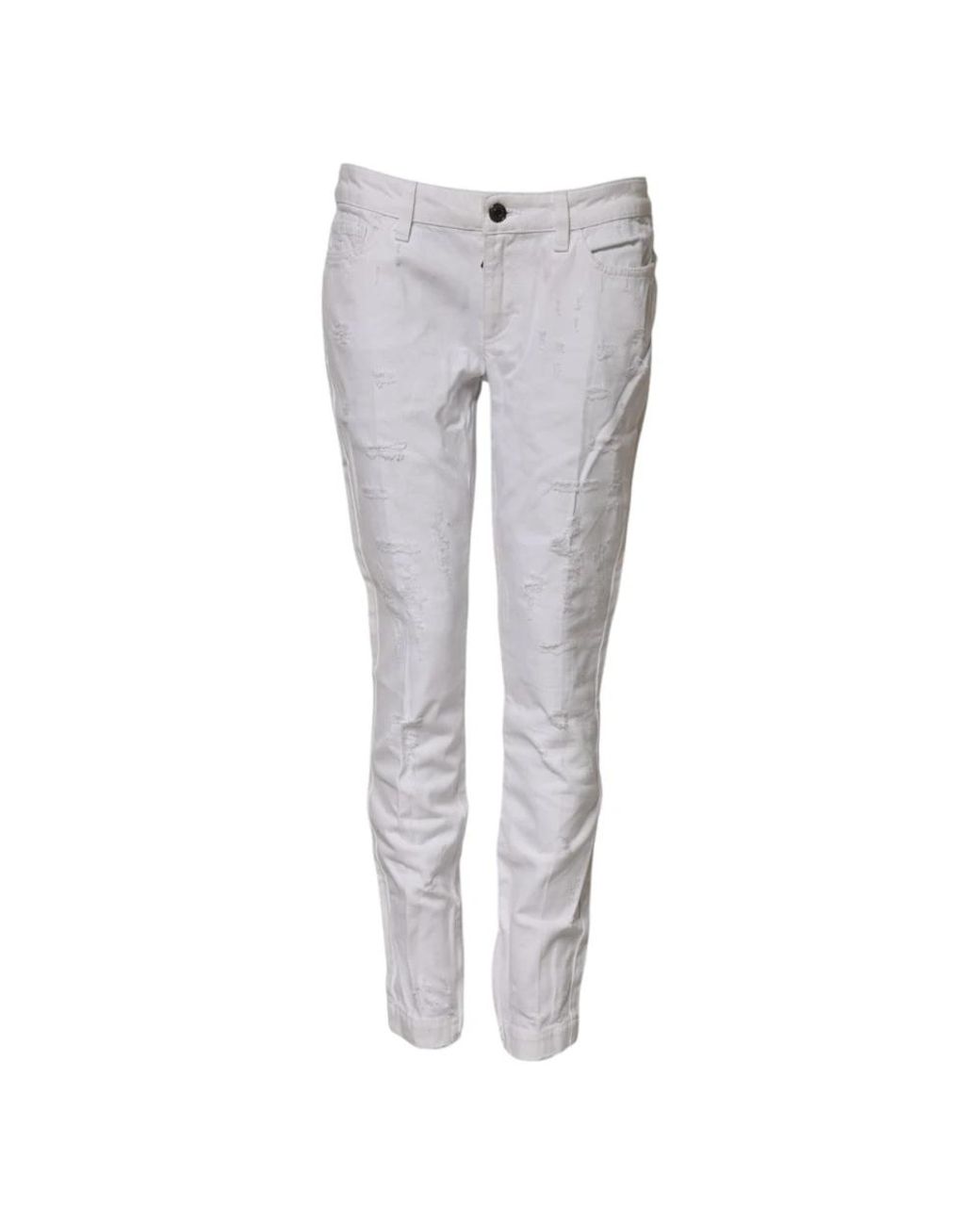 Dolce & Gabbana Gray Slim Fit Jeans