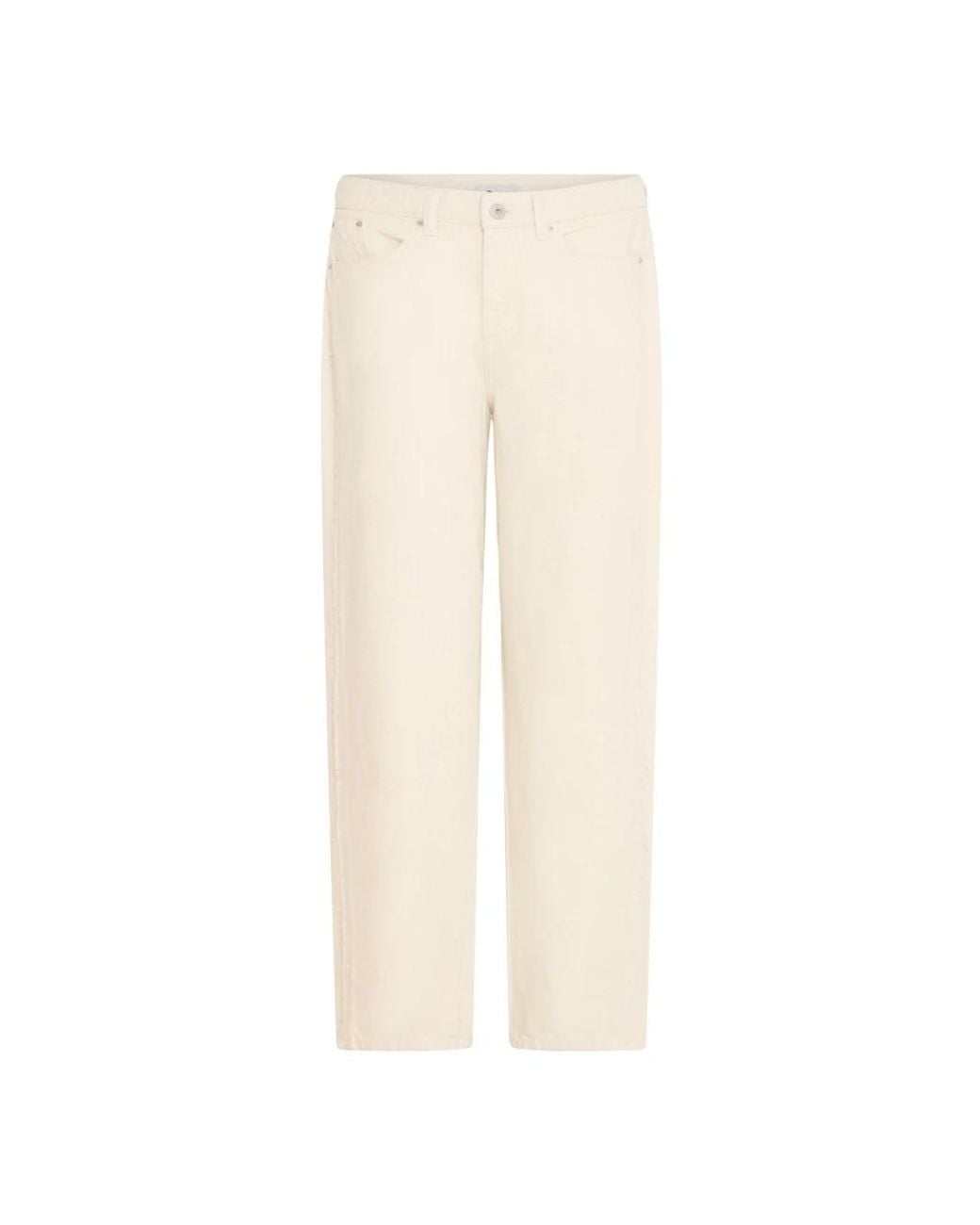 Ichi Jeans ,Straight Jeans in het Natural