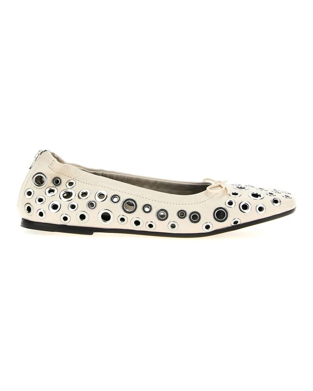 Golden Goose Deluxe Brand White Ballerina Shoes