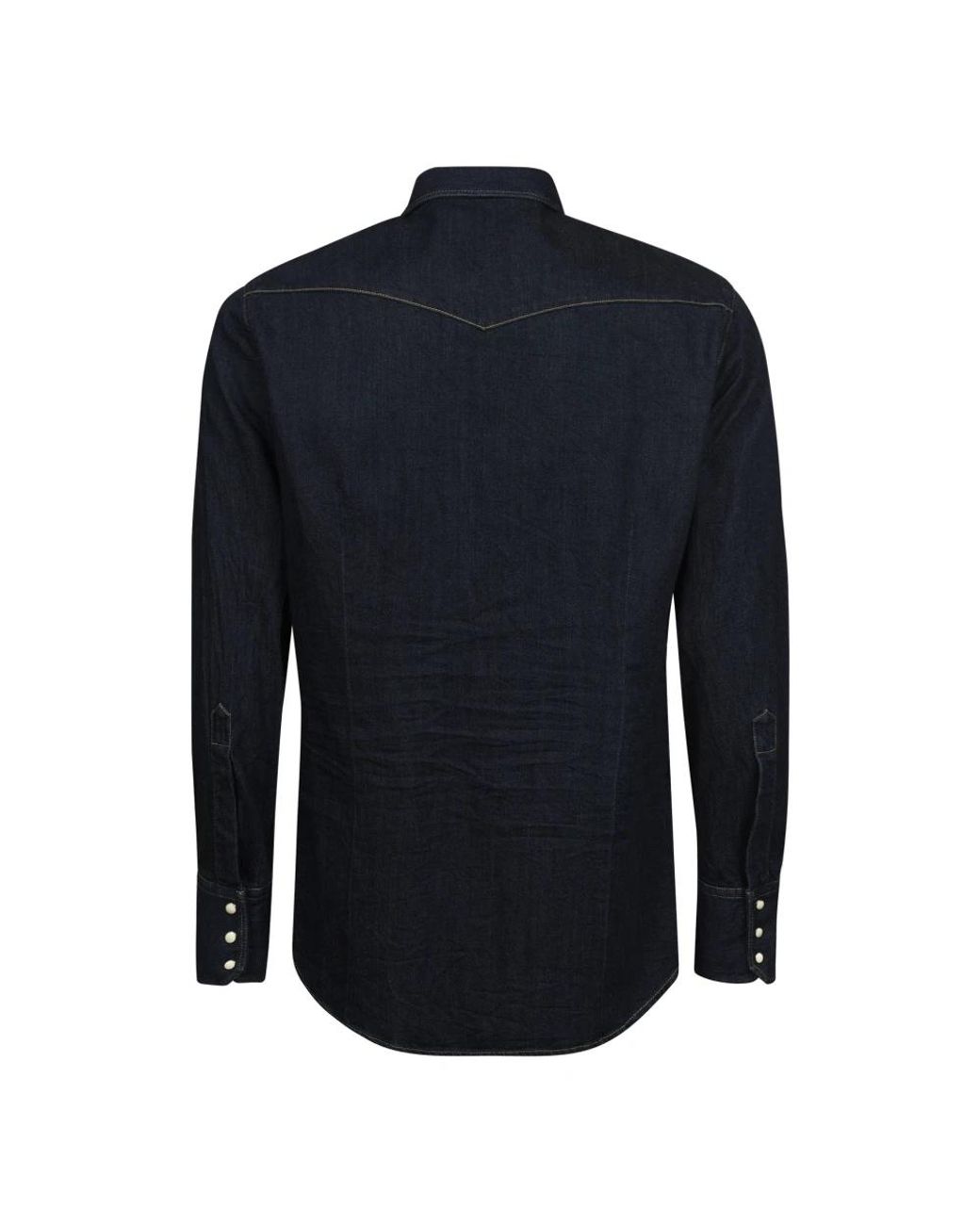 DSquared² Blue Denim Shirts for men