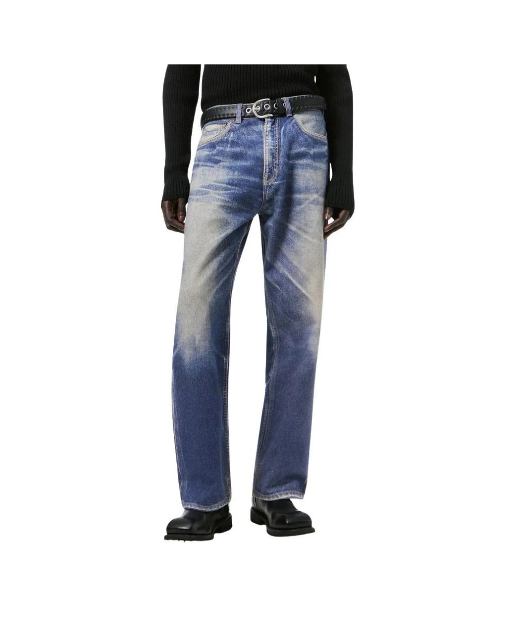 Our Legacy Blue Straight Fit Jeans for men