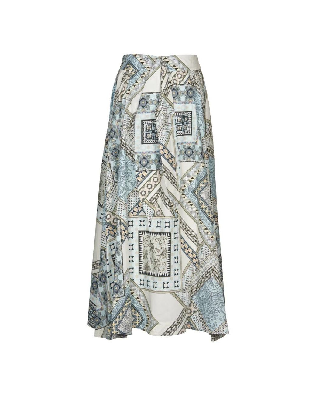 Etro Gray Midi Skirts