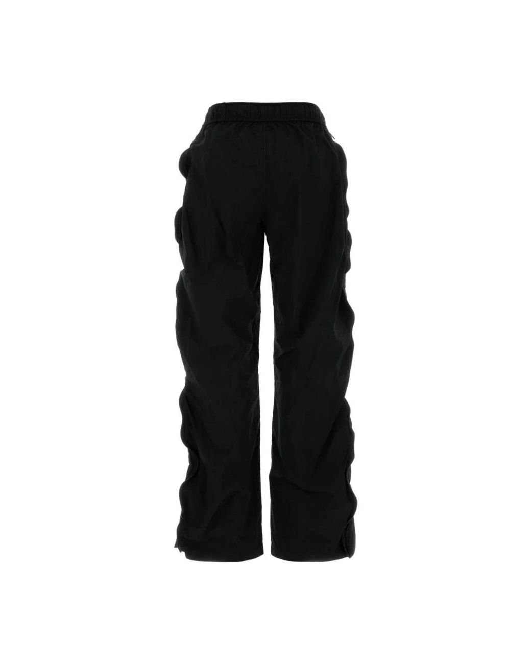 T By Alexander Wang Black Straight Trousers