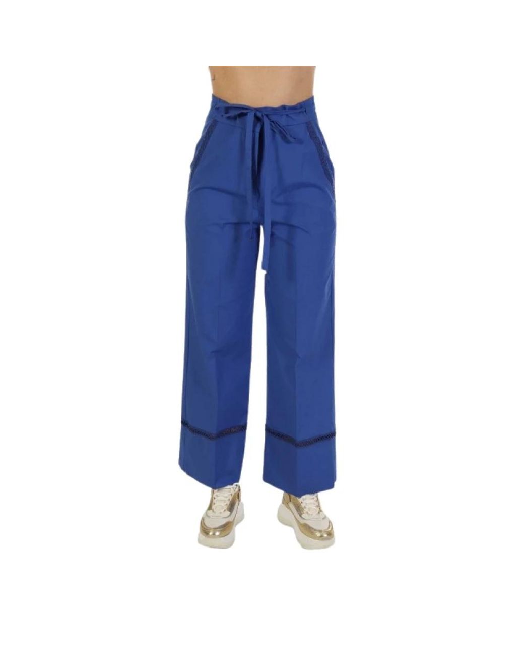 Marella Broeken Chino's in het Blue