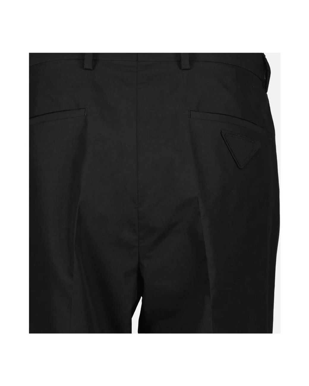 Prada Black Suit Trousers for men