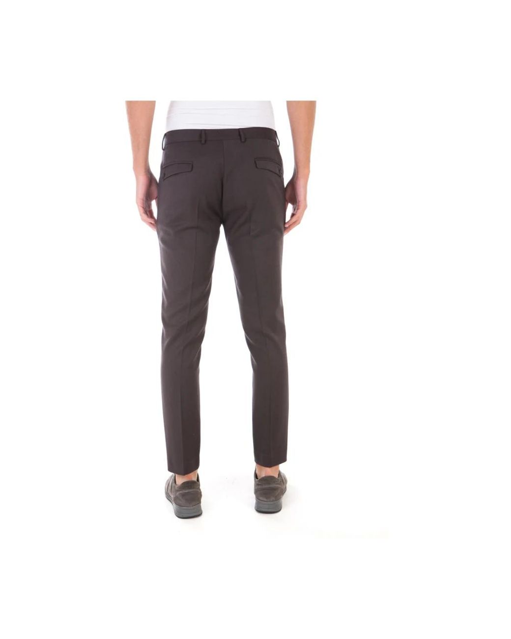 Daniele Alessandrini Gray Chinos for men