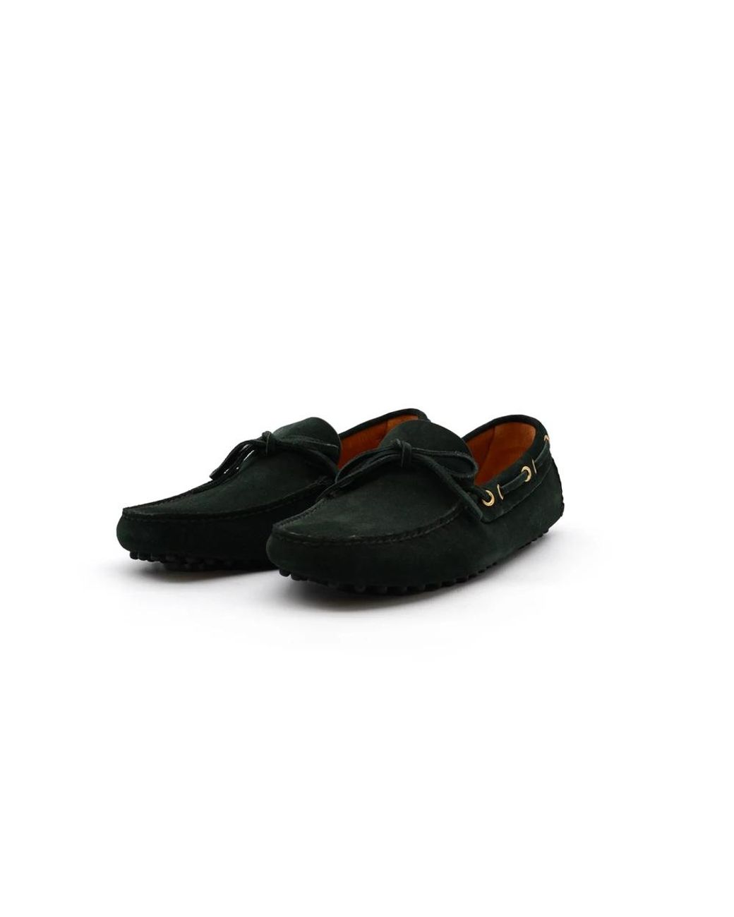 Car Shoe Black Boat Shoes for men