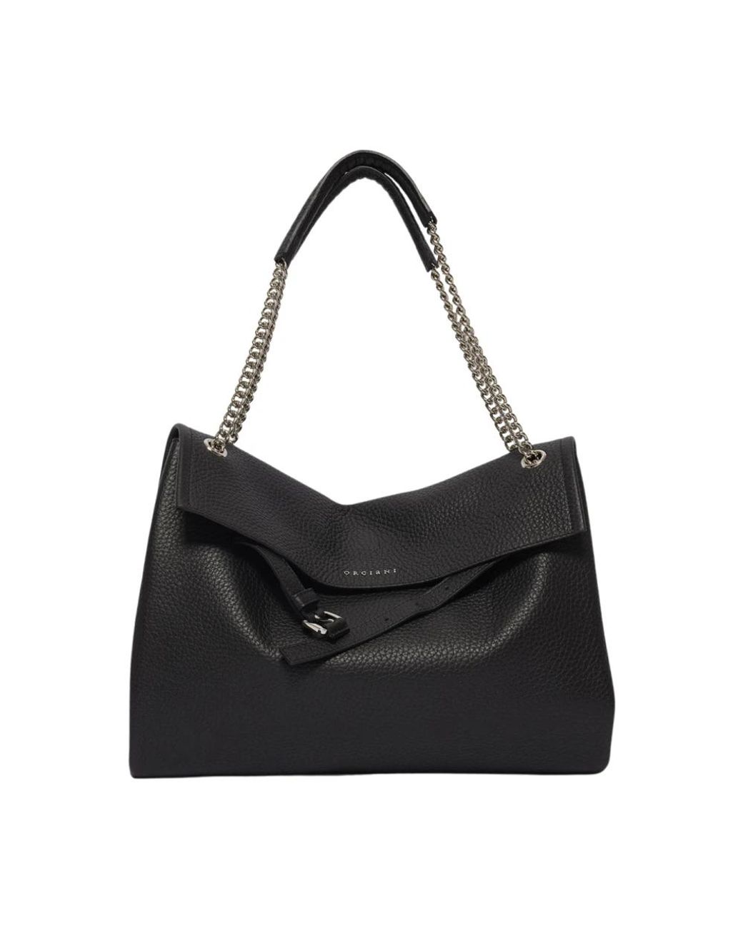 Orciani Black Shoulder Bags