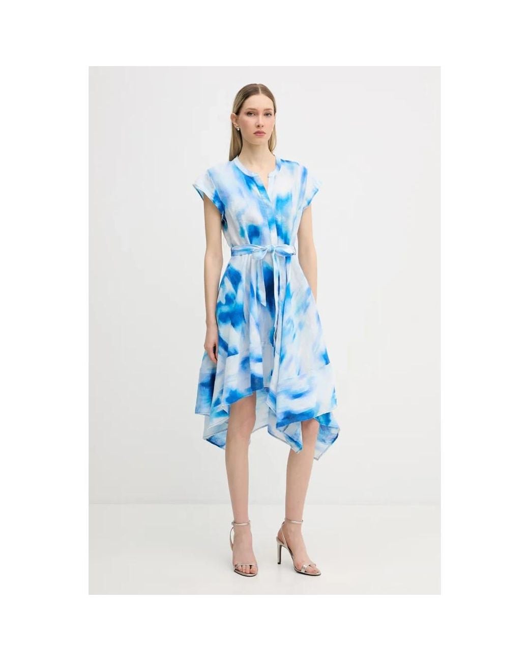 Midi Dresses DKNY de color Blue