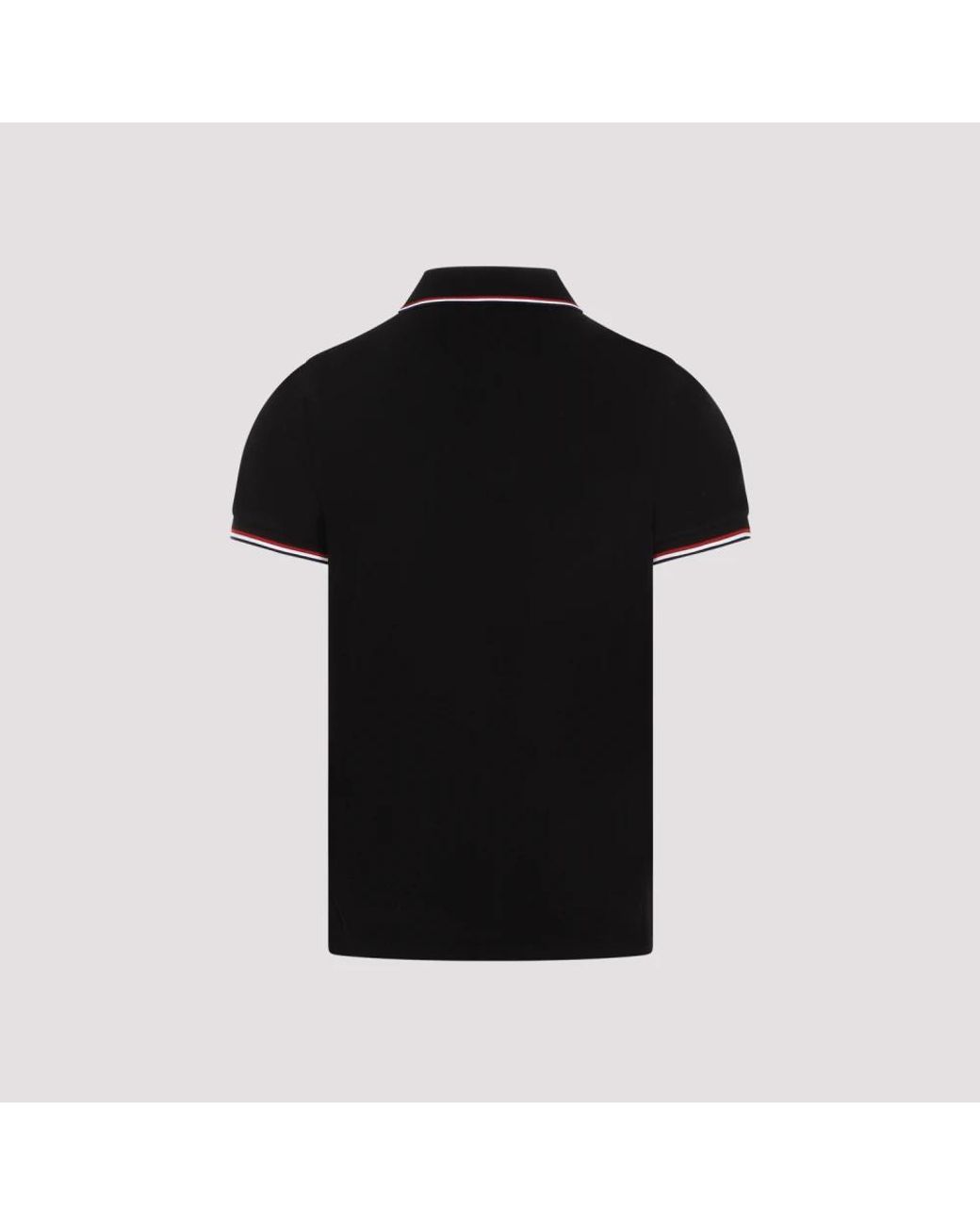 Moncler Black Polo Shirts for men