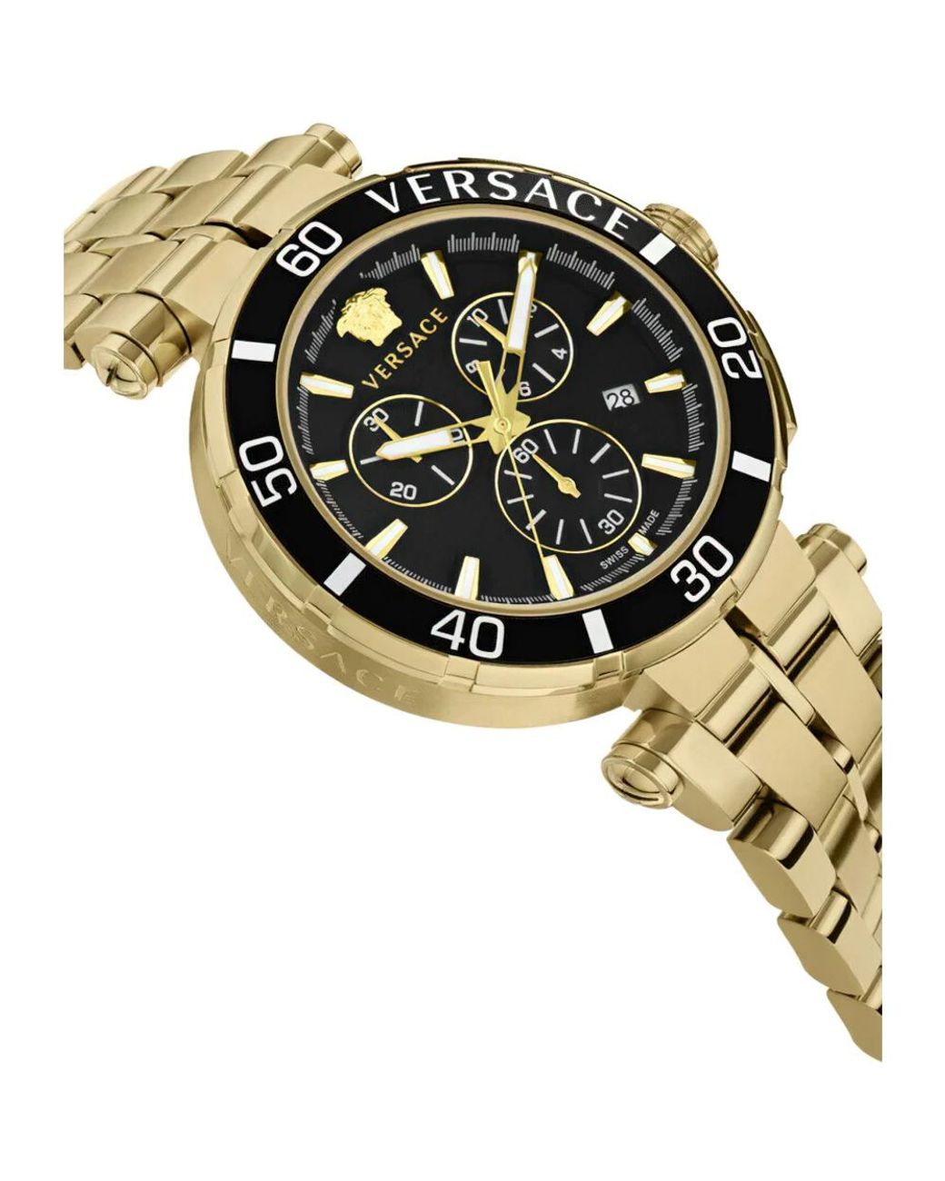 Versace Metallic Watches for men