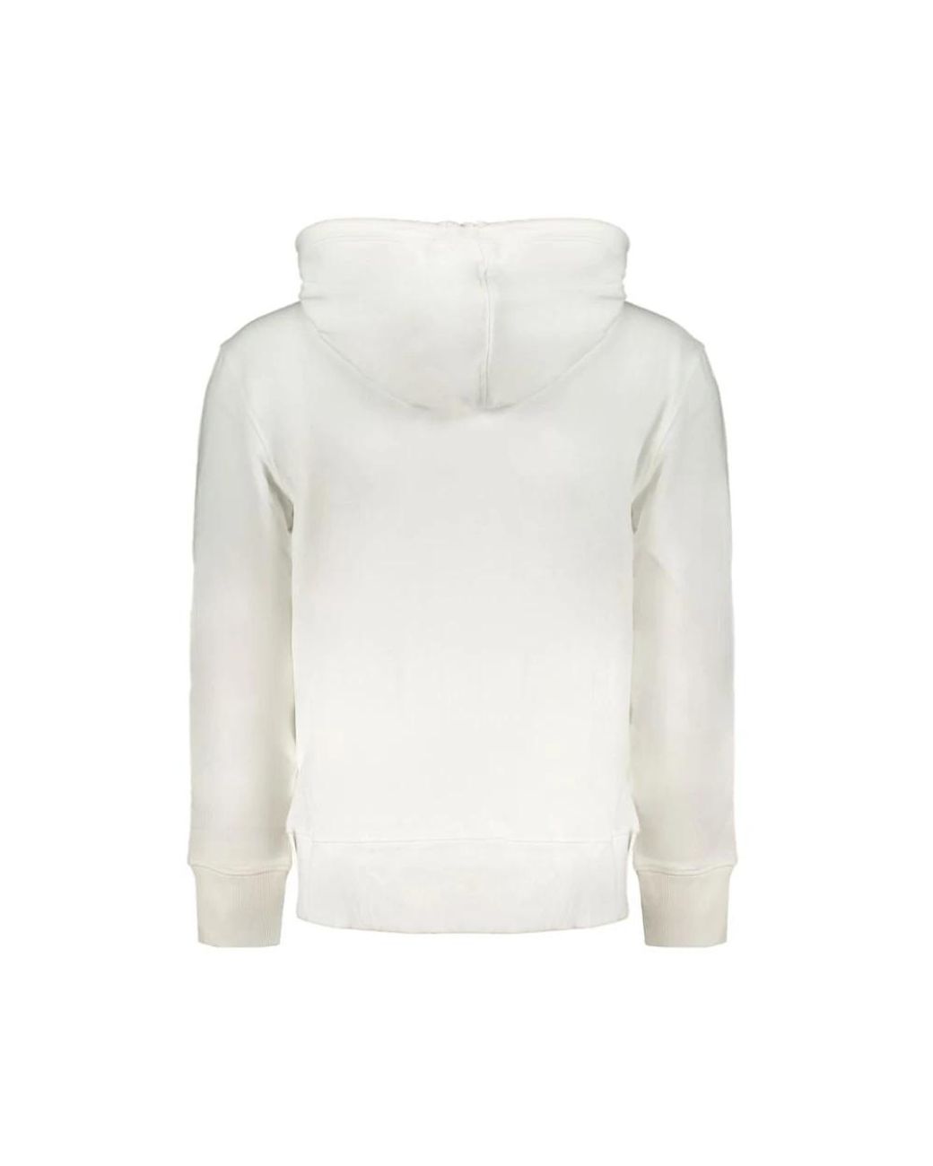 Calvin Klein White Zipup Hoodie J30J300005 for men