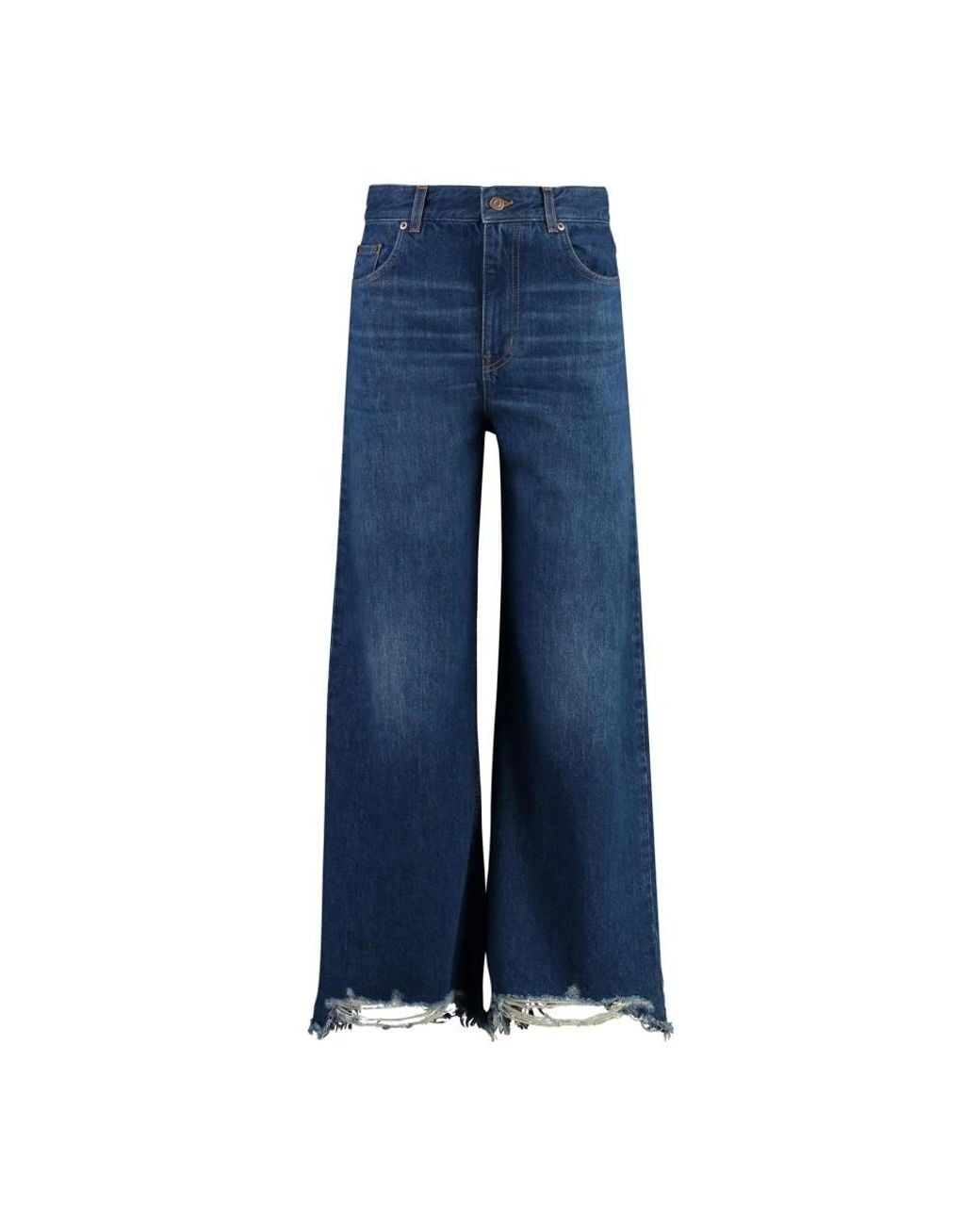 Chloé Blue Wide Jeans