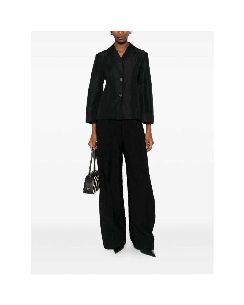 Max Mara Black Light Jackets
