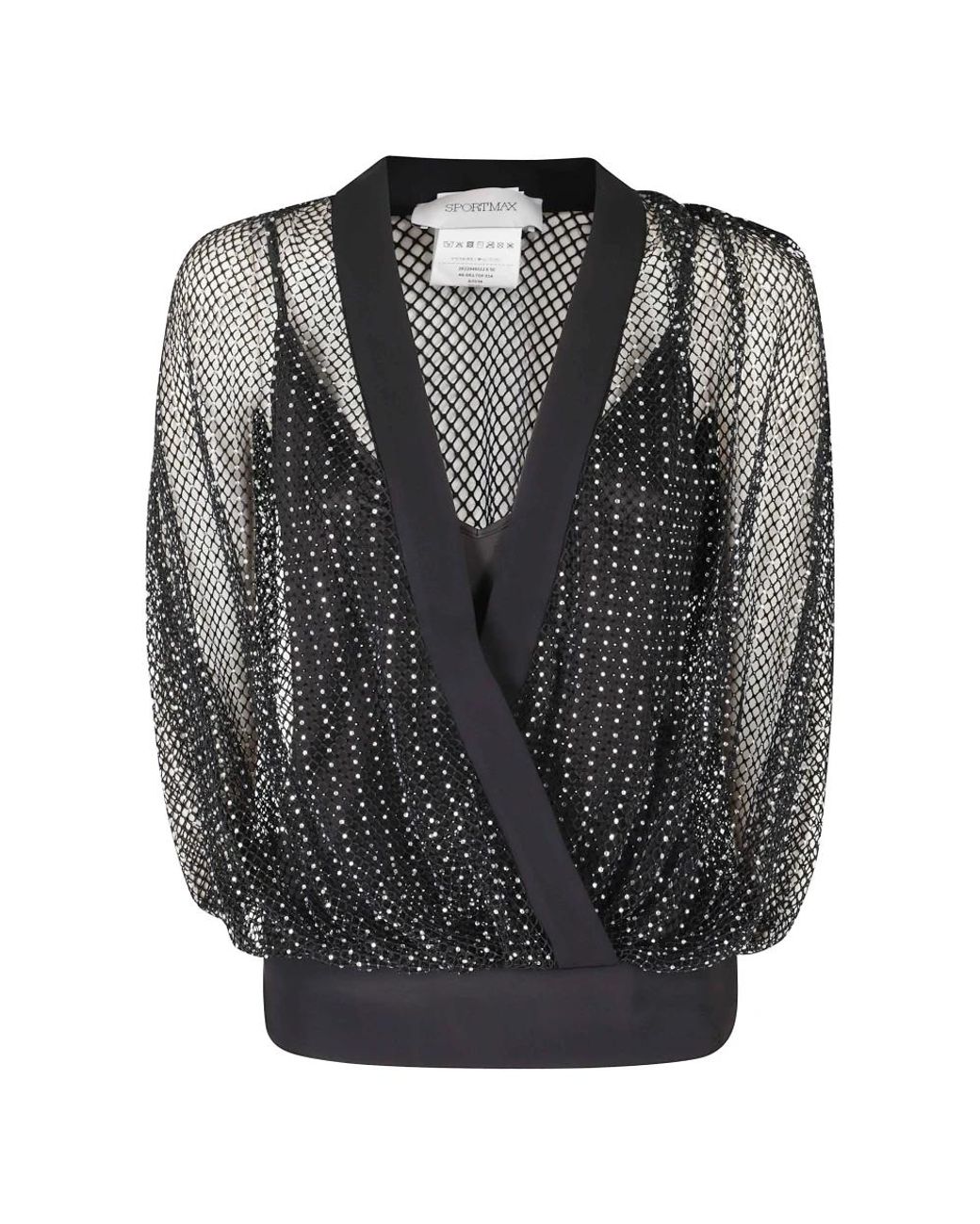 Blouses Sportmax de color Black