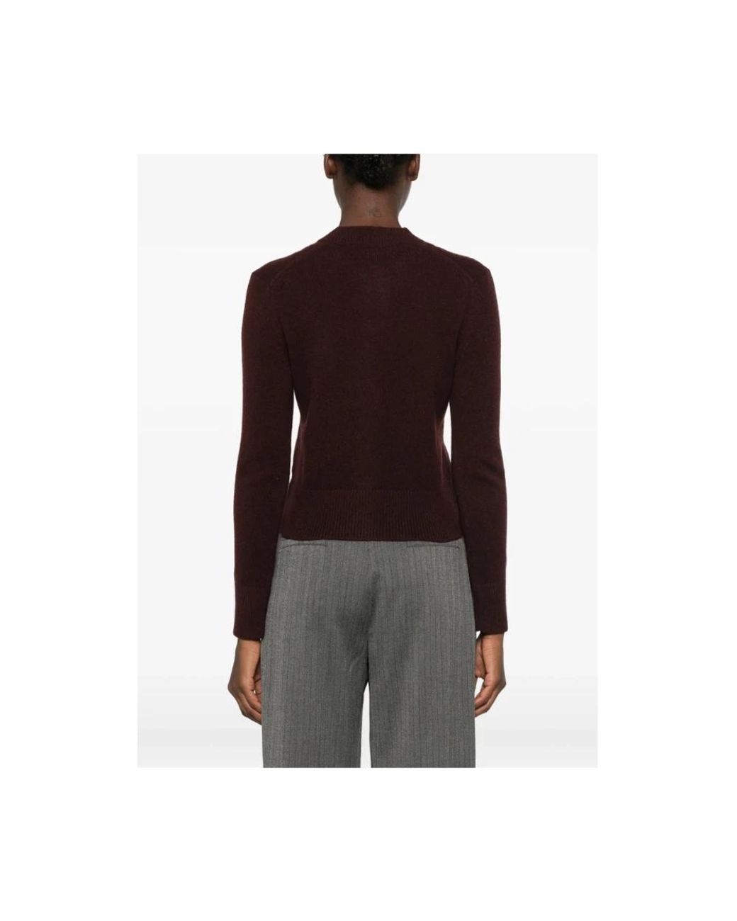 Maison Kitsuné Purple Cardigans