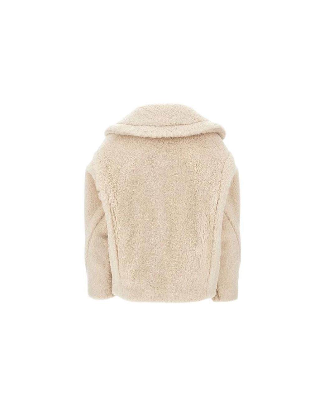 Max Mara Natural Faux Fur & Shearling Jackets