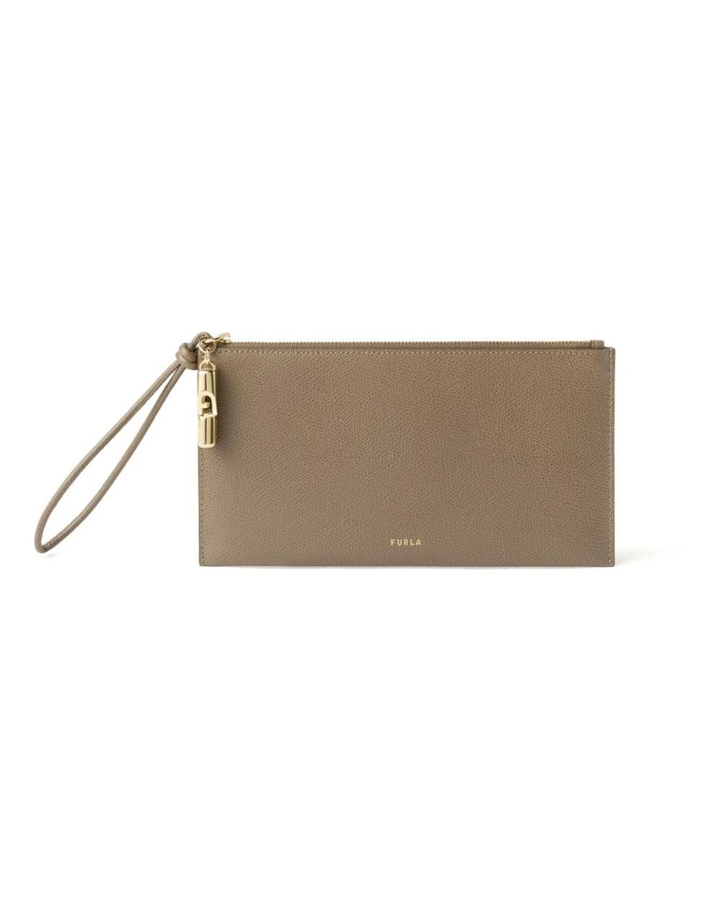 Clutches di Furla in Natural