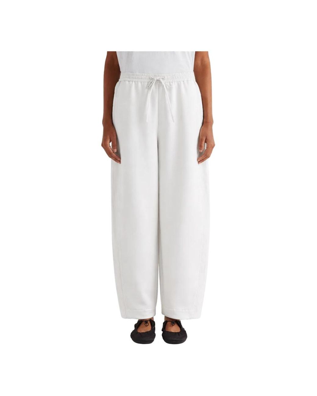 MEIMEIJ White Wide Trousers