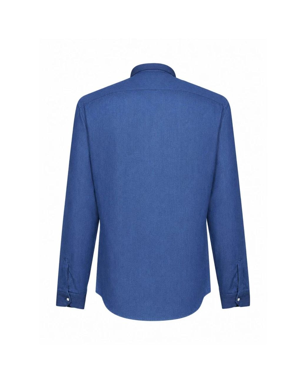Costumein Blue Casual Shirts for men