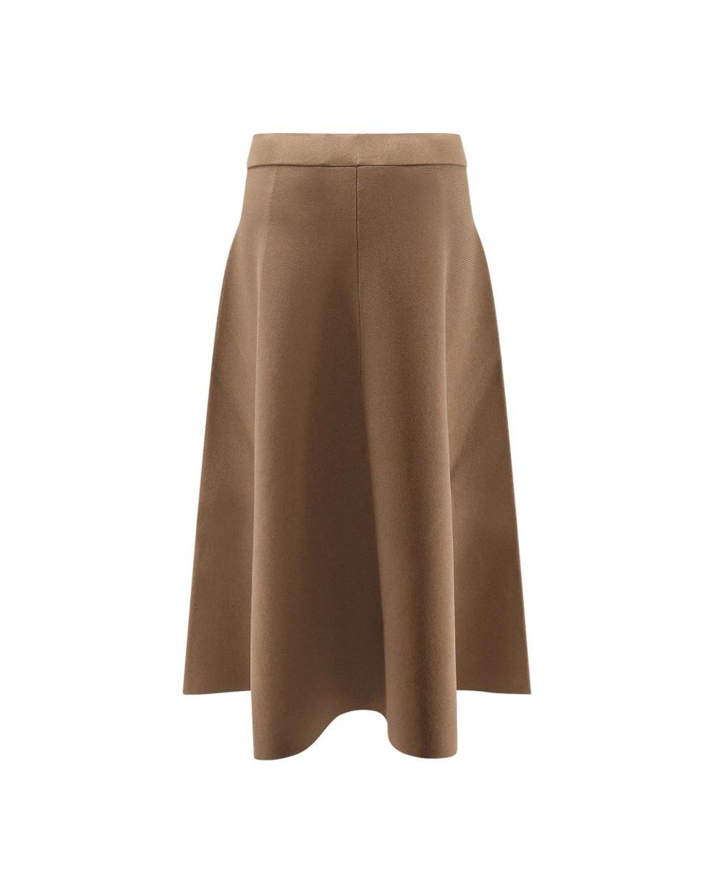 Max Mara Brown Midi Skirts