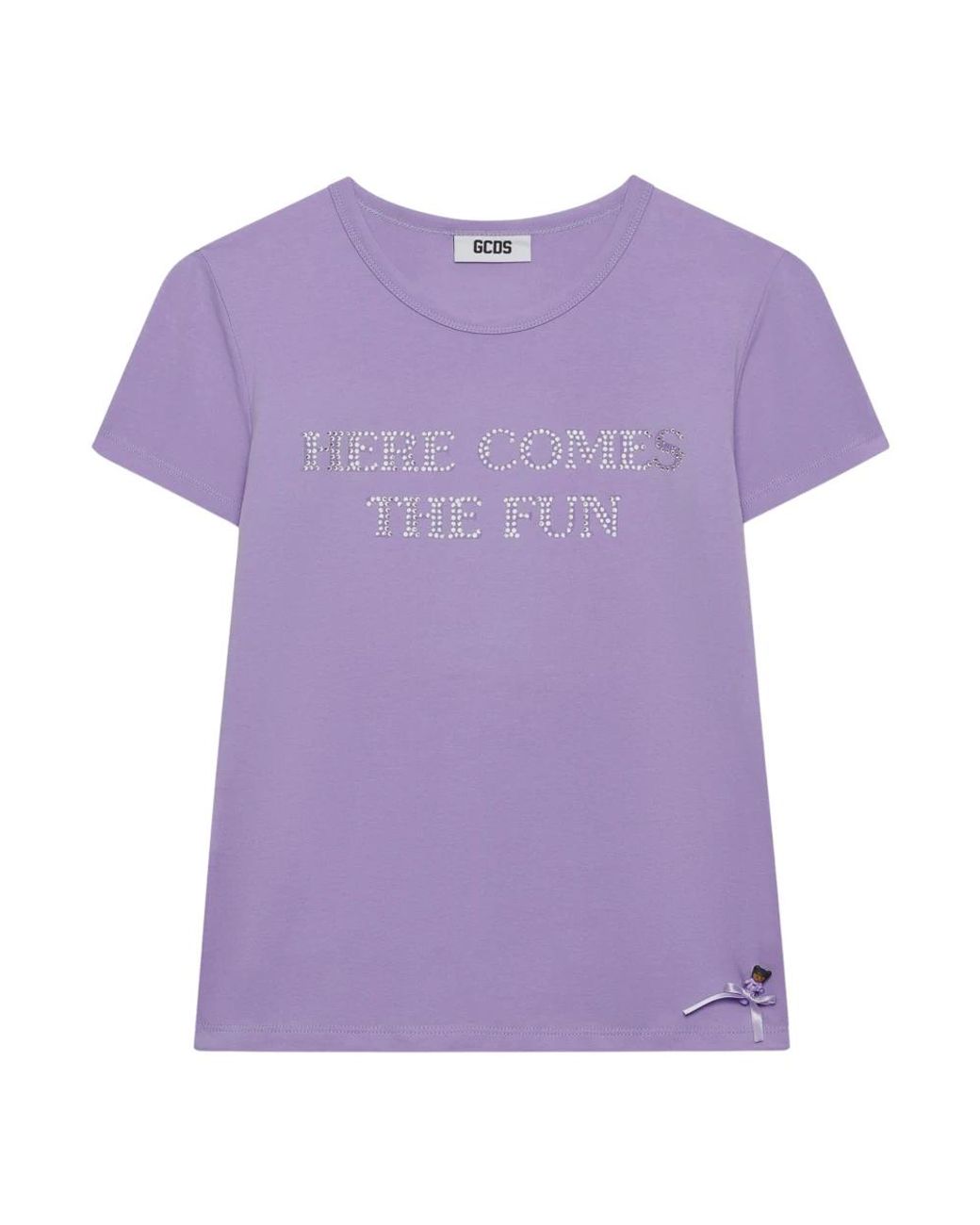 Gcds Purple T-Shirts