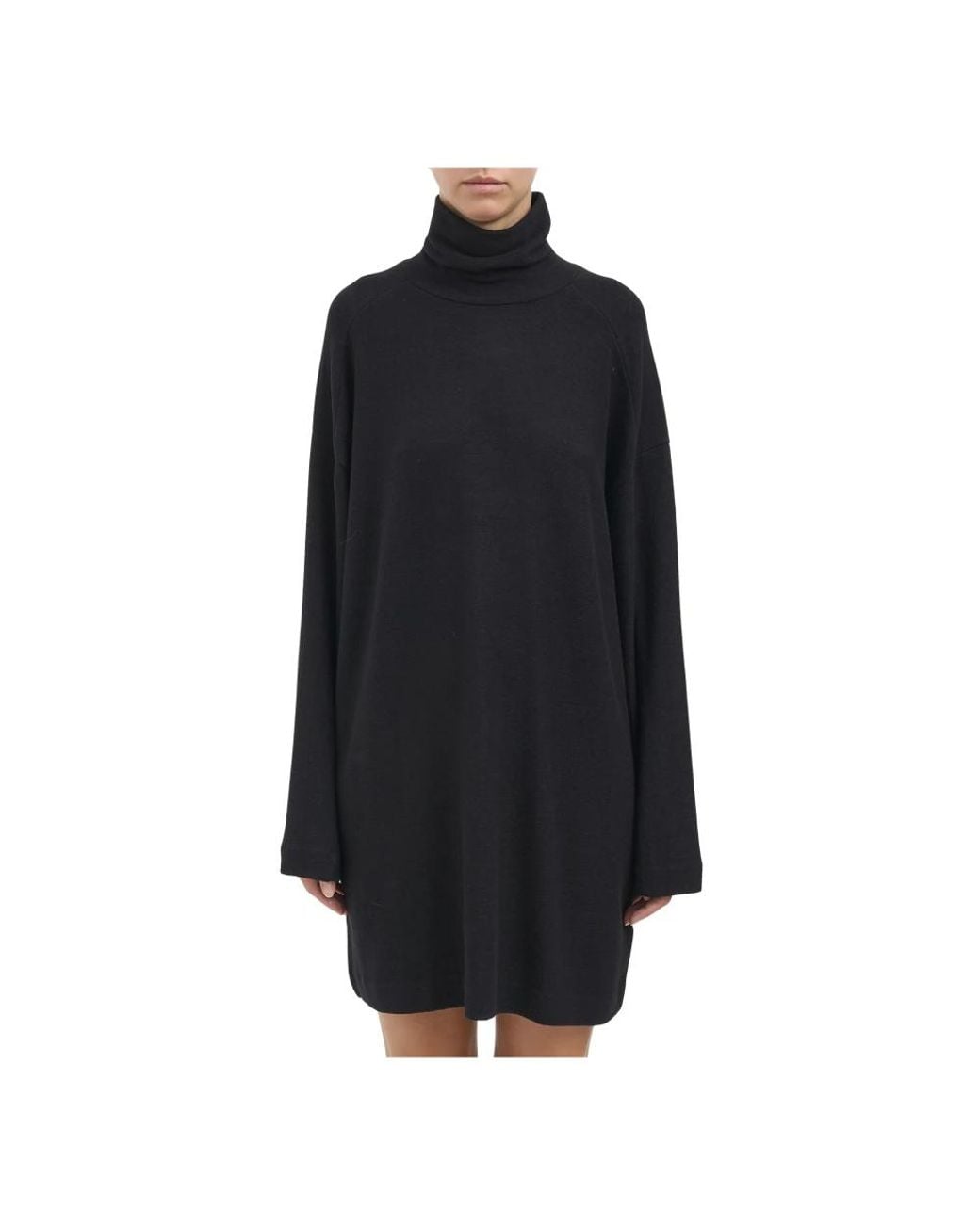 Thom Krom Black Knitted Dresses