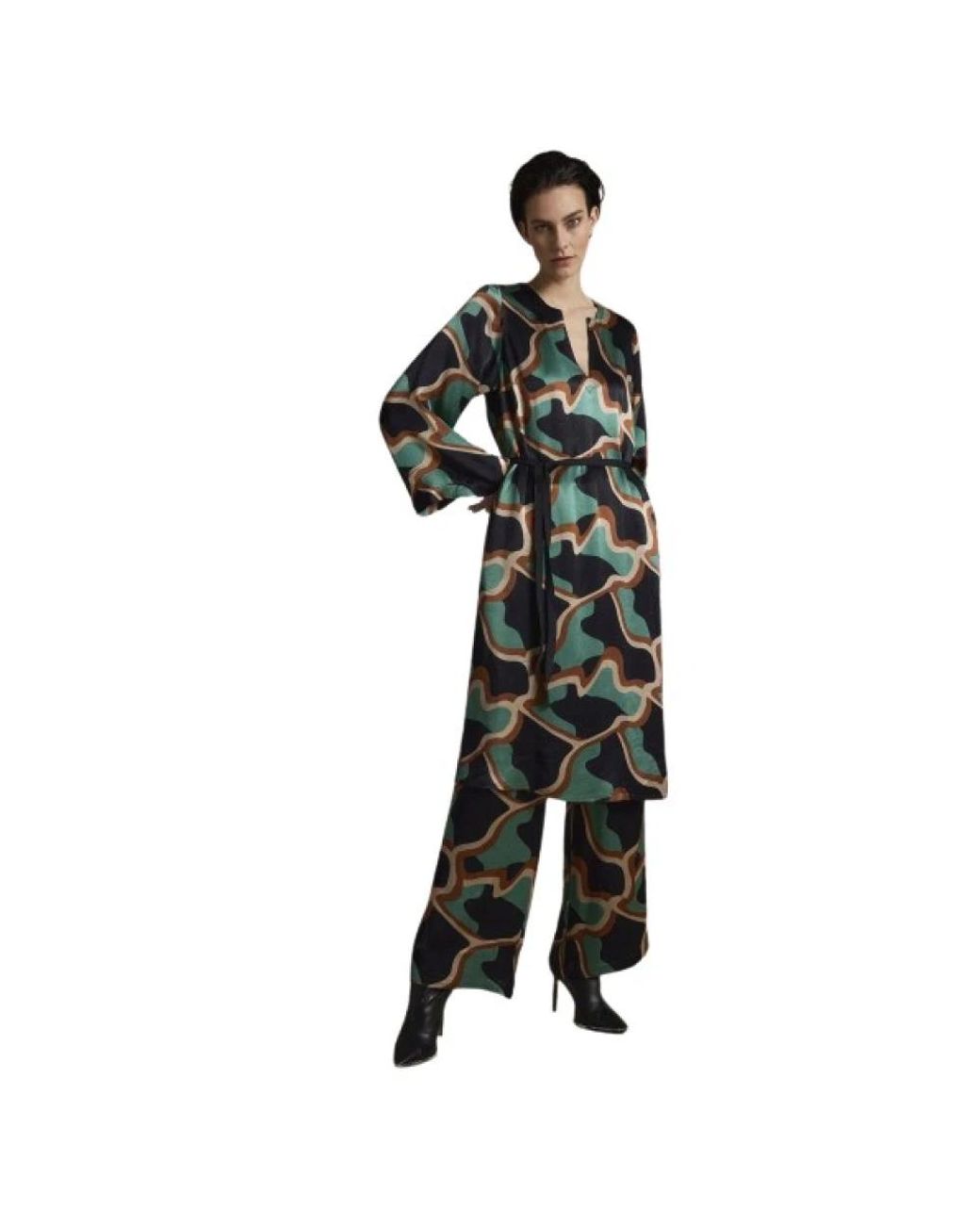 Summum Black Midi Dresses