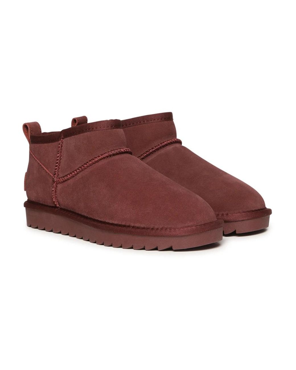 Colors Of California Red Winter Boots