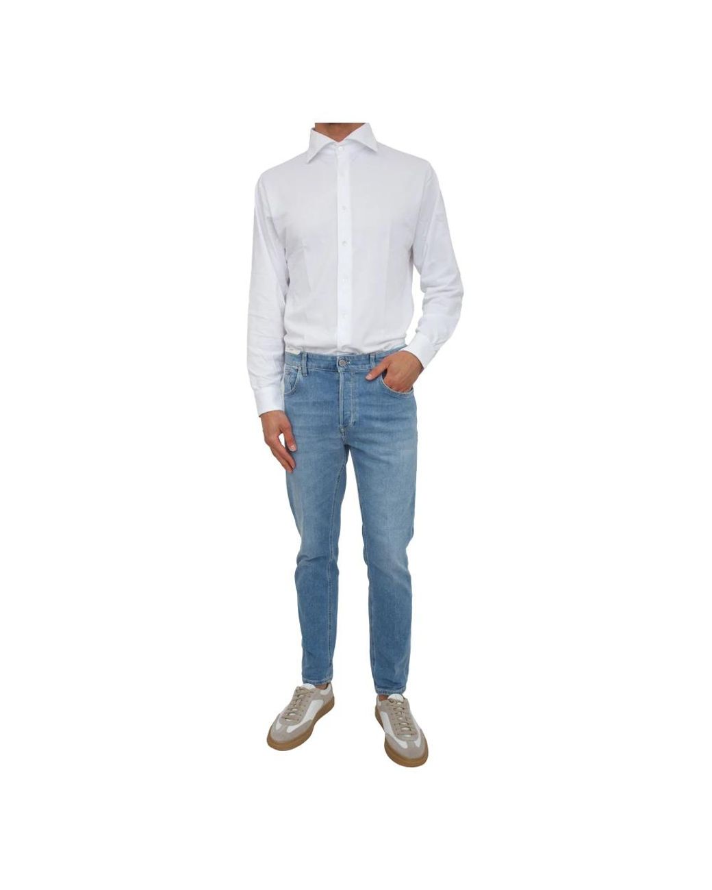 Paolo Pecora White Formal Shirts for men