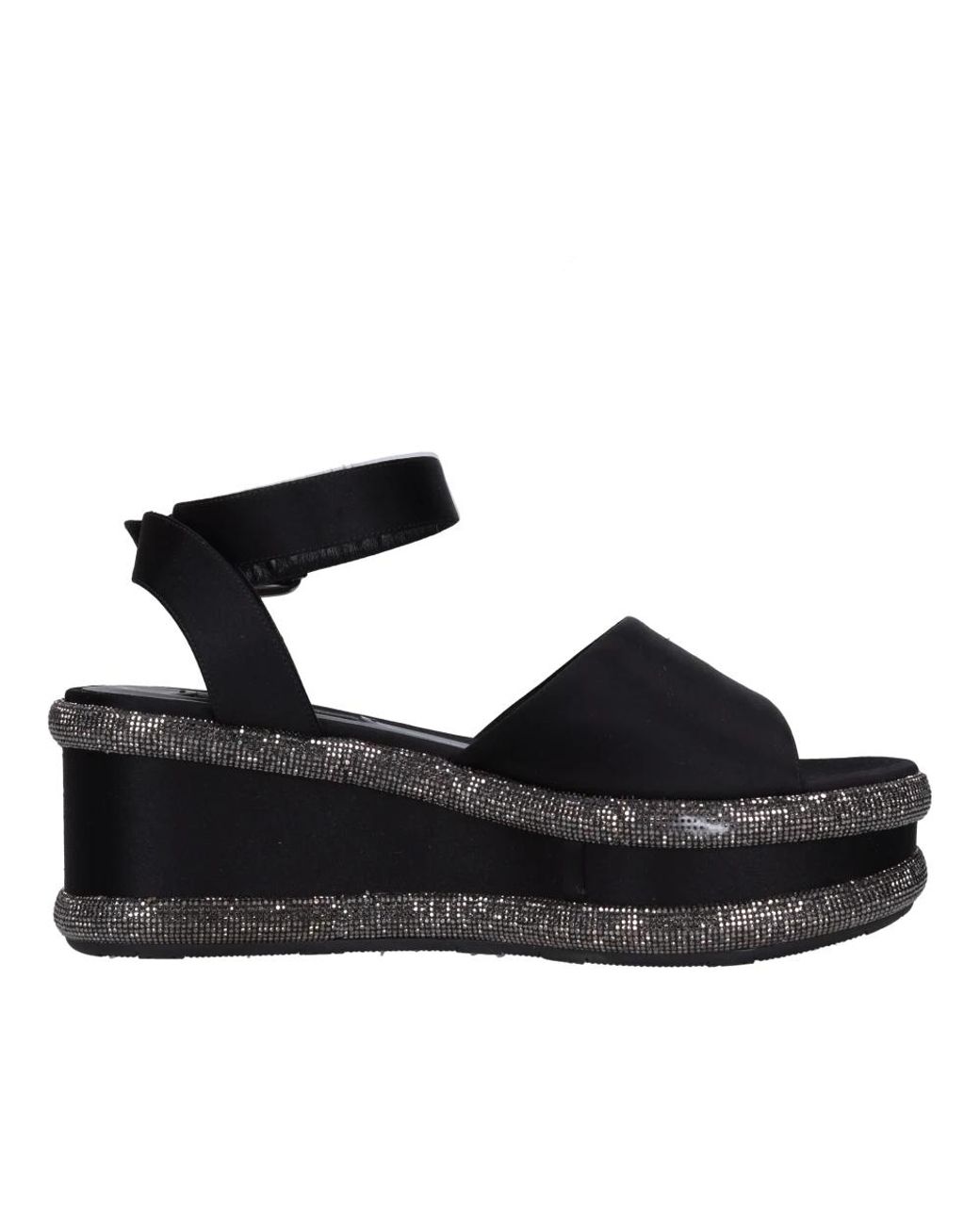 Casadei Black Wedges