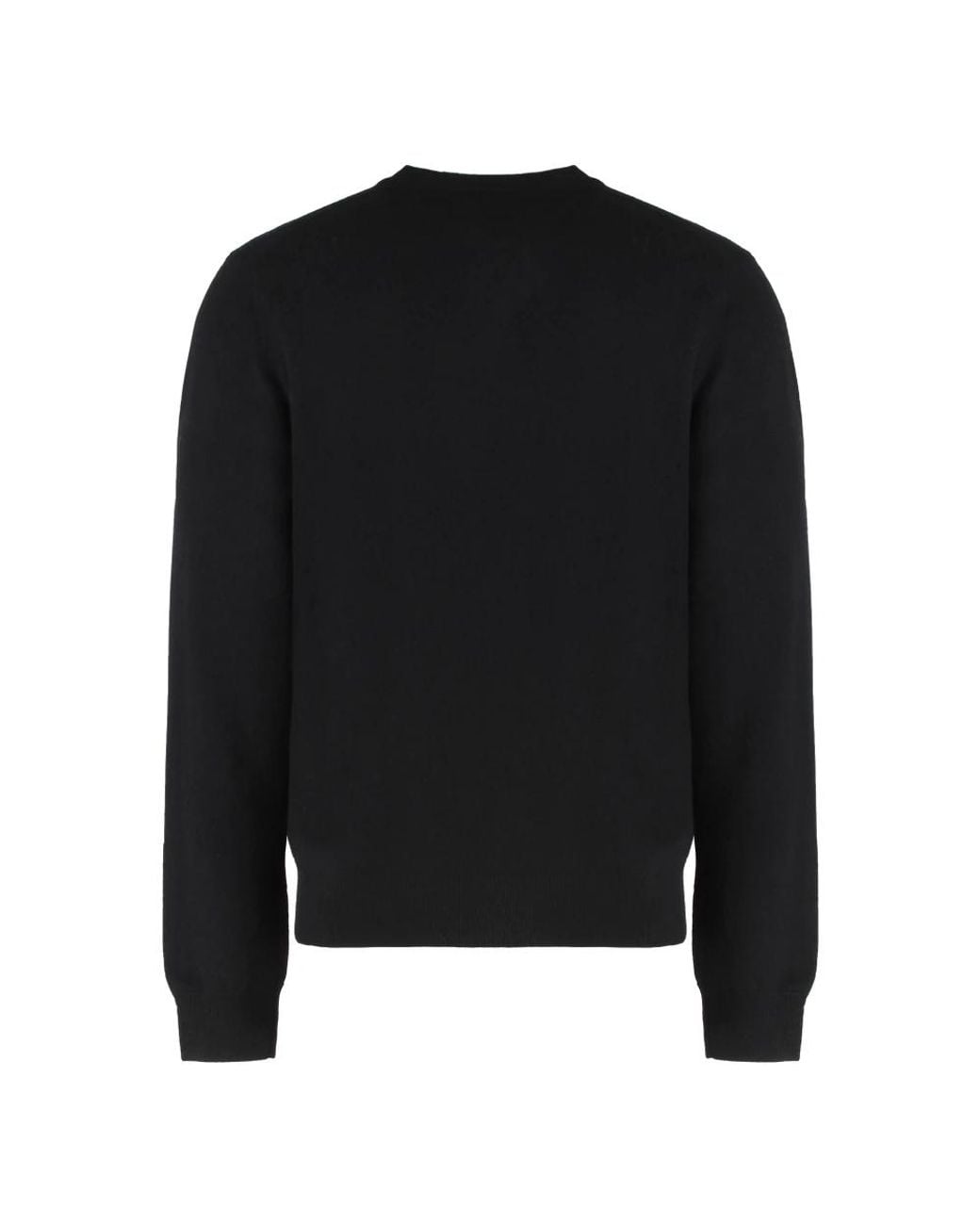 Comme des Garçons Black Round-Neck Knitwear for men